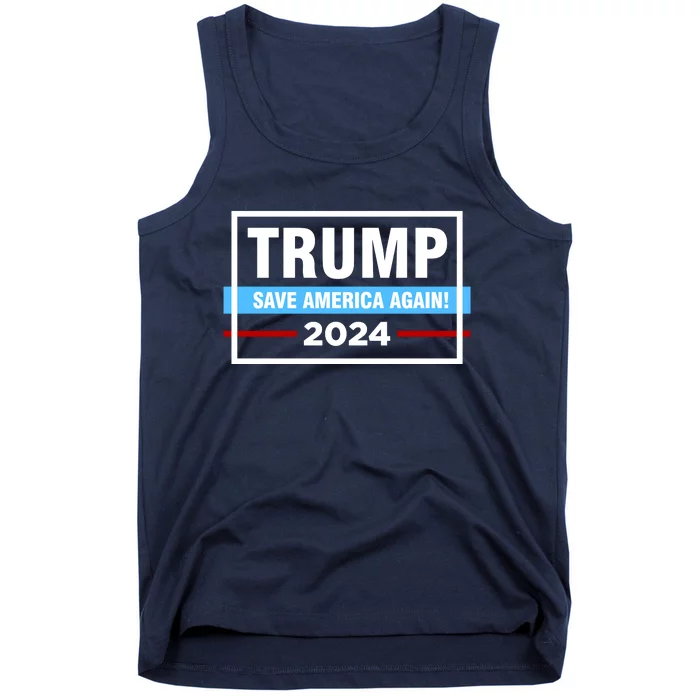 Trump 2024 Save America Again Tank Top