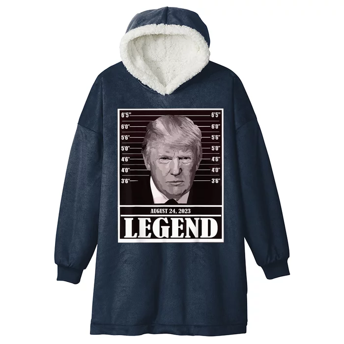 Trump 2024 Shirt Trendy Trump 2024 Shirt Hooded Wearable Blanket