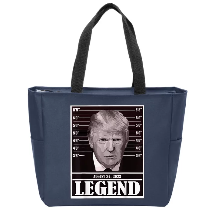 Trump 2024 Shirt Trendy Trump 2024 Shirt Zip Tote Bag