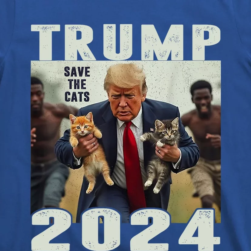 Trump 2024 Save The Cats Saying Debate T-Shirt