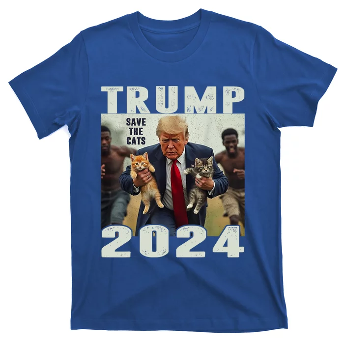 Trump 2024 Save The Cats Saying Debate T-Shirt