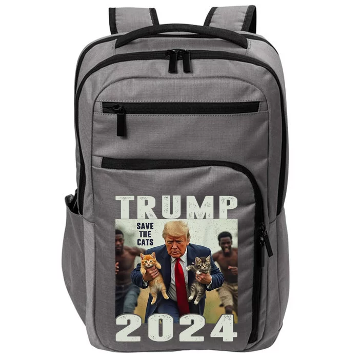 Trump 2024 Save The Cats Saying Debate Impact Tech Backpack