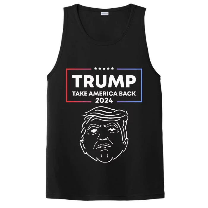 Trump 2024 Take America Back Election The Return Performance Tank