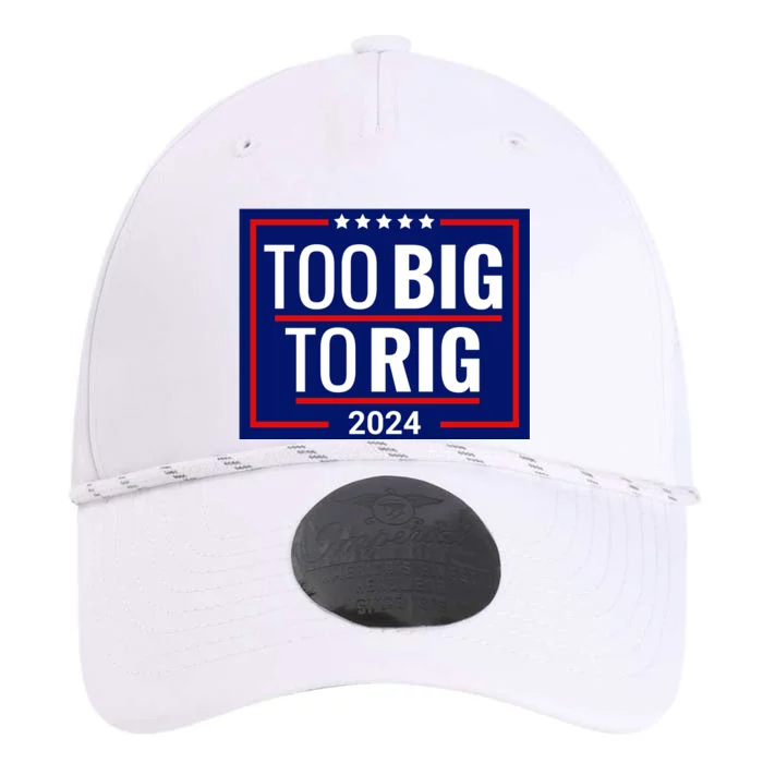 Trump 2024 Too Big To Rig Performance The Dyno Cap