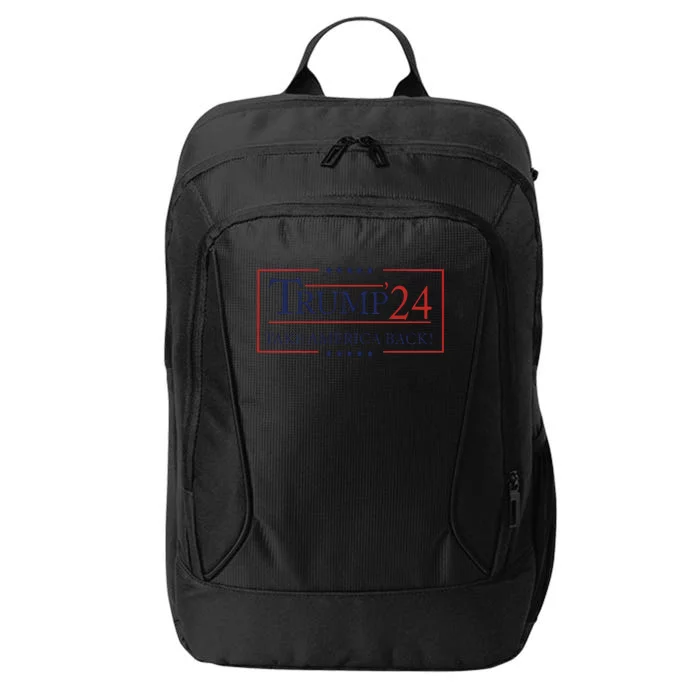 Trump 24 Take America Back Donald Trump Patriotic City Backpack