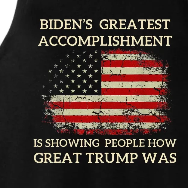 Trump 2024 Ladies Tri-Blend Wicking Tank