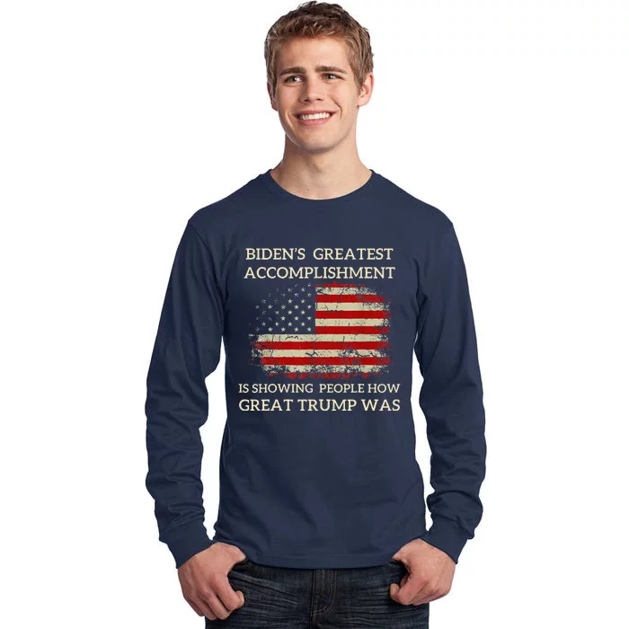 Trump 2024 Tall Long Sleeve T-Shirt