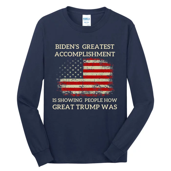 Trump 2024 Tall Long Sleeve T-Shirt