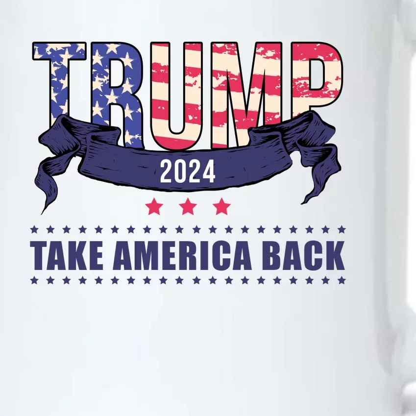 Trump 2024 Take America Back Election Black Color Changing Mug