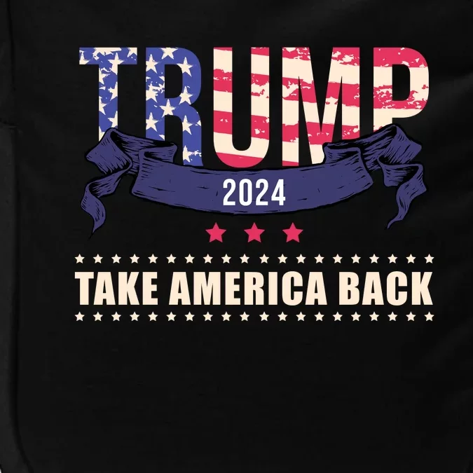 Trump 2024 Take America Back Election Impact Tech Backpack