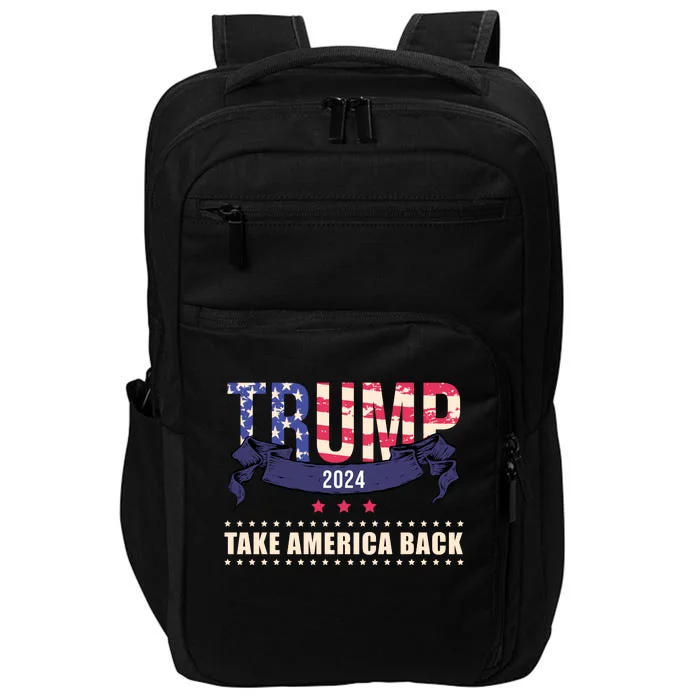 Trump 2024 Take America Back Election Impact Tech Backpack