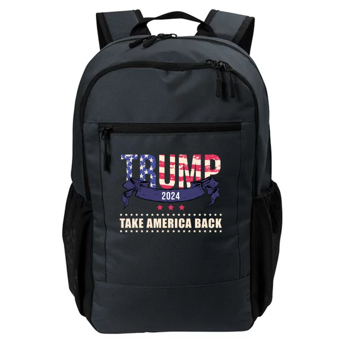 Trump 2024 Take America Back Election Daily Commute Backpack