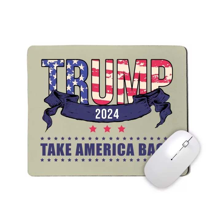 Trump 2024 Take America Back Election Mousepad