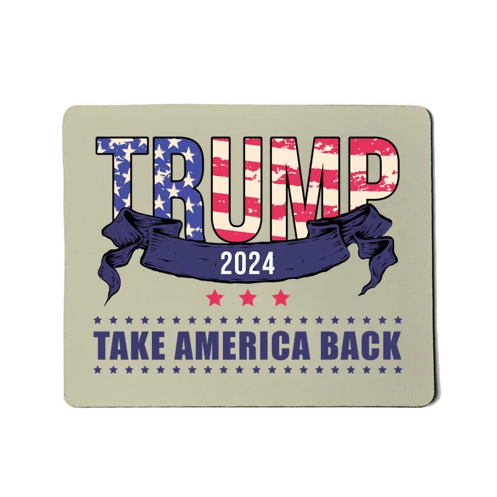 Trump 2024 Take America Back Election Mousepad