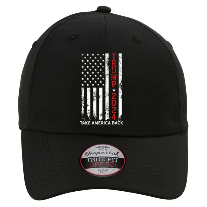 Trump 2024 Take America Back Election Patriotic Flag The Original Performance Cap