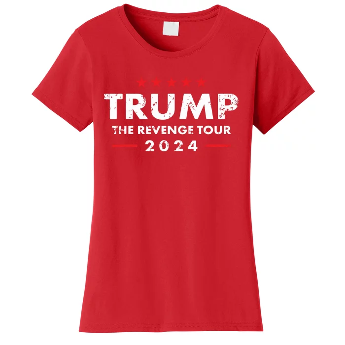 Trump 2024 The Revenge Tour Vintage Women's T-Shirt