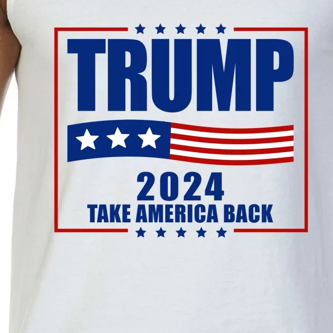 Trump 2024 Take America Back Comfort Colors® Tank Top