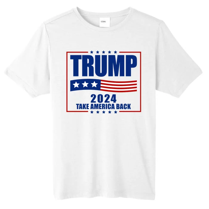 Trump 2024 Take America Back ChromaSoft Performance T-Shirt