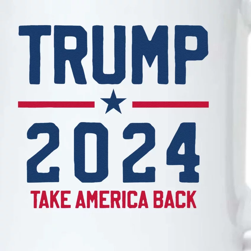 Trump 2024 Take America Back Conservative Republican Black Color Changing Mug