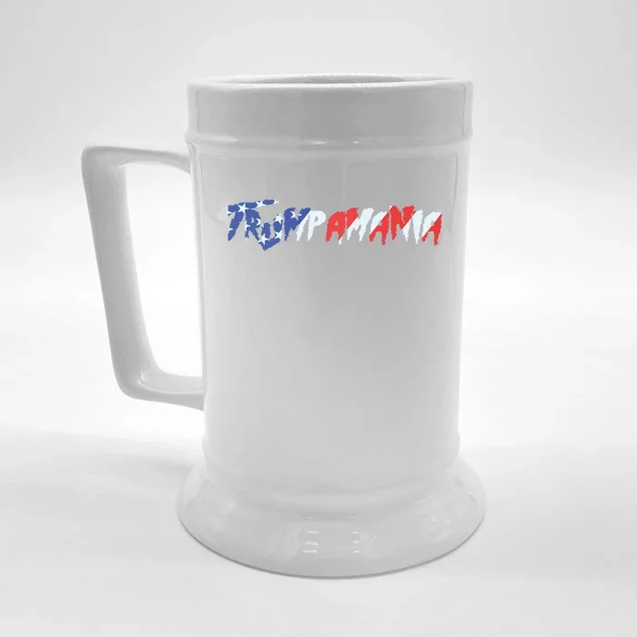 Trump 2024 Trumpamania Front & Back Beer Stein