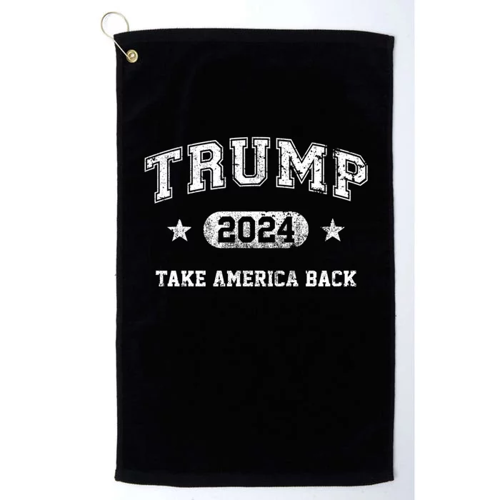 Trump 2024 Take America Back Platinum Collection Golf Towel