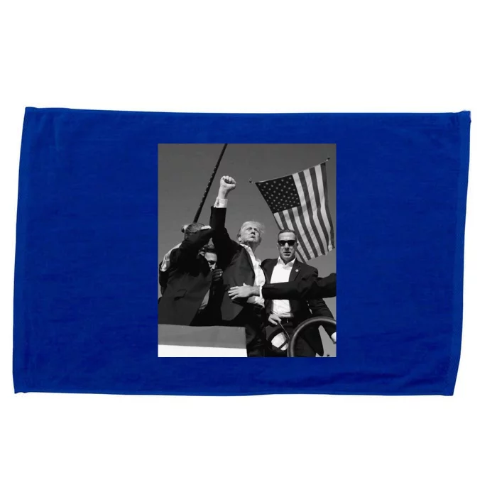 Trump 2024 This Is The Most Badass Picture In History Microfiber Hand Towel