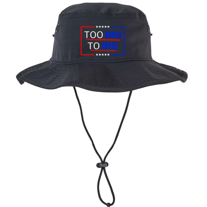 Trump 2024 Too Big To Rig Legacy Cool Fit Booney Bucket Hat