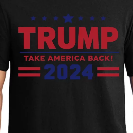 Trump 2024 Take America Back Pajama Set