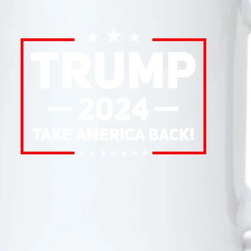 Trump 2024 Take America Back Black Color Changing Mug