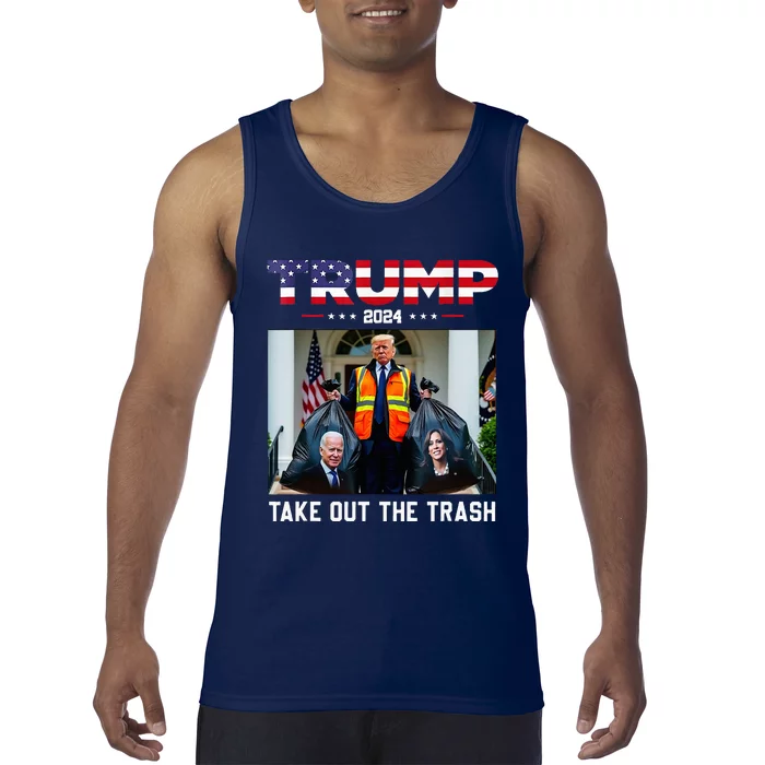 Trump 2024 Take Out The Trash Tank Top