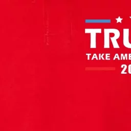 Trump 2024 Take America Back Election Patriotic Second Term Softstyle Adult Sport Polo