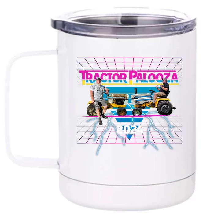 Tractorpalooza 2024 Front & Back 12oz Stainless Steel Tumbler Cup