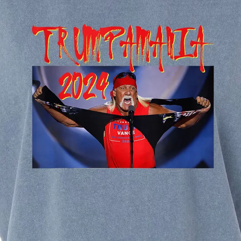 Trumpamania 2024 Trump Vance 2024 Trump Rally 2024 Garment-Dyed Women's Muscle Tee