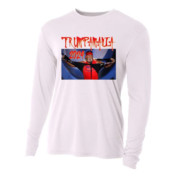 Trumpamania 2024 Trump Vance 2024 Trump Rally 2024 Cooling Performance Long Sleeve Crew