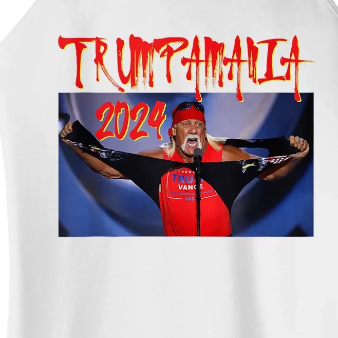 Trumpamania 2024 Trump Vance 2024 Trump Rally 2024 Women’s Perfect Tri Rocker Tank