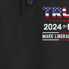 Trump 2024 The Return Make Liberals Cry Again Dry Zone Grid Performance Polo