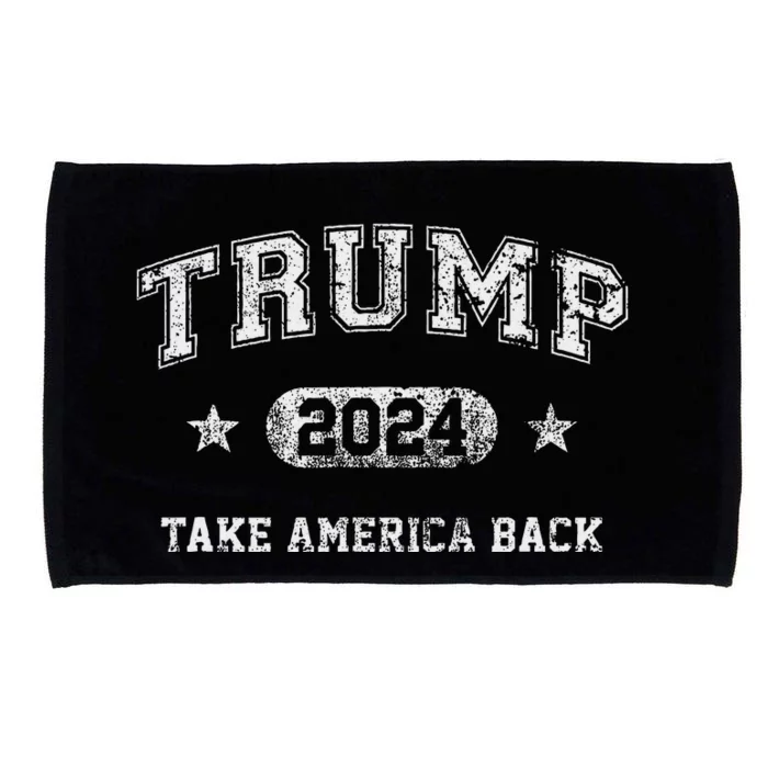 Trump 2024 Take America Back Microfiber Hand Towel