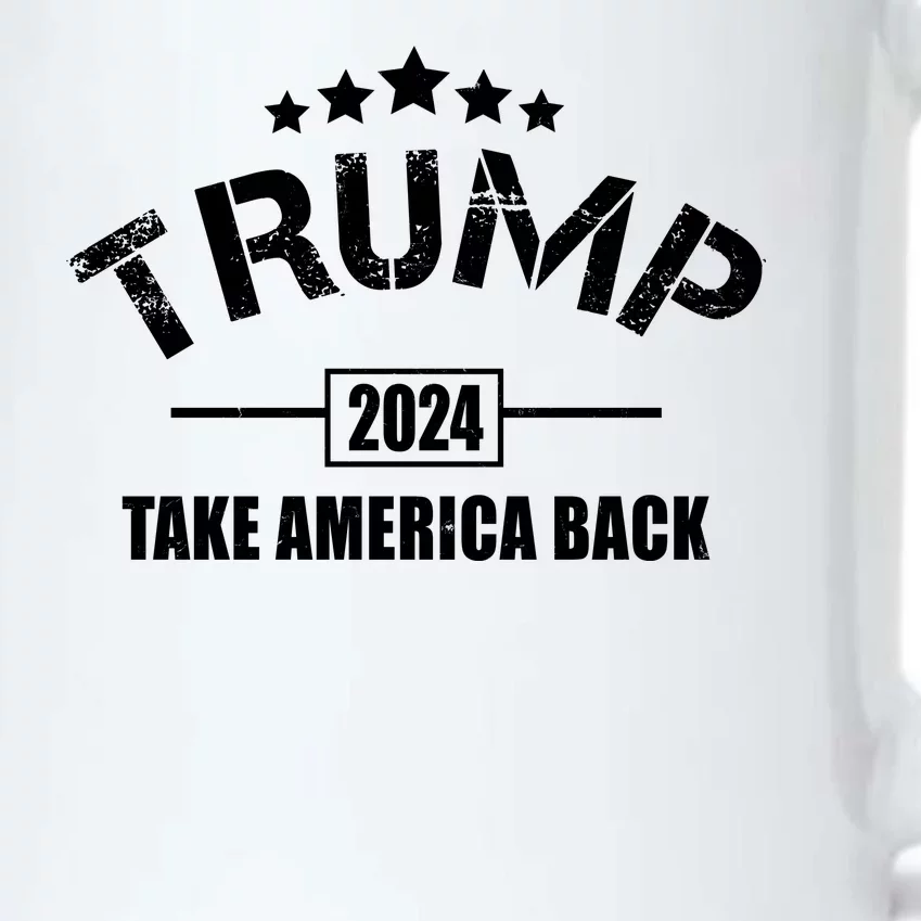 Trump 2024 Take America Back Election Black Color Changing Mug