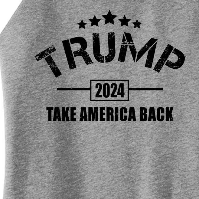 Trump 2024 Take America Back Election Women’s Perfect Tri Rocker Tank