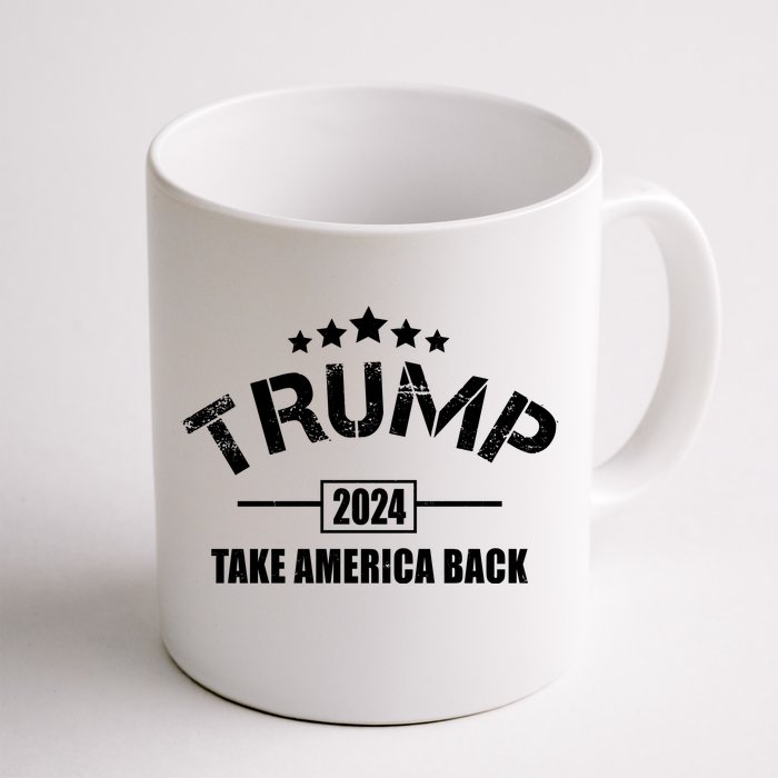 Trump 2024 Take America Back Election Front & Back Coffee Mug