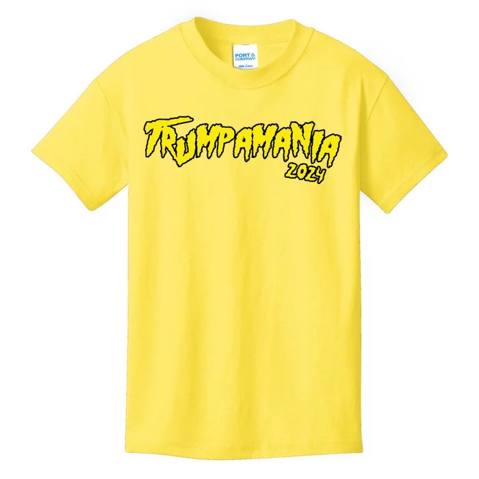 Trumpamania 2024 Kids T-Shirt