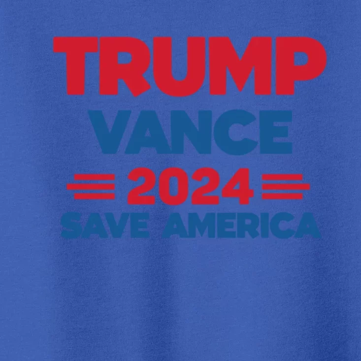 Trump 2024 Trump Vance 2024 Save America Cool Gift Toddler T-Shirt