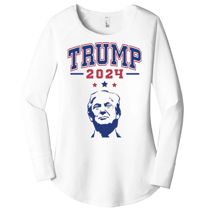 Trump 2024 Women's Perfect Tri Tunic Long Sleeve Shirt