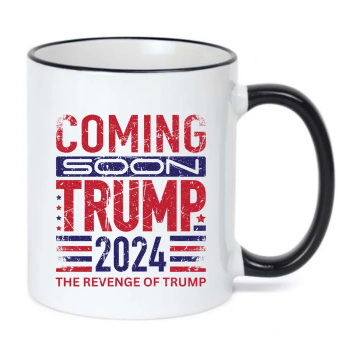 Trump 2024 The Revenge Of Trump 2024 Gift For Trump Fans Cute Gift Black Color Changing Mug