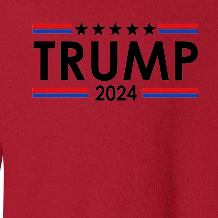 Trump 2024 Toddler Sweatshirt