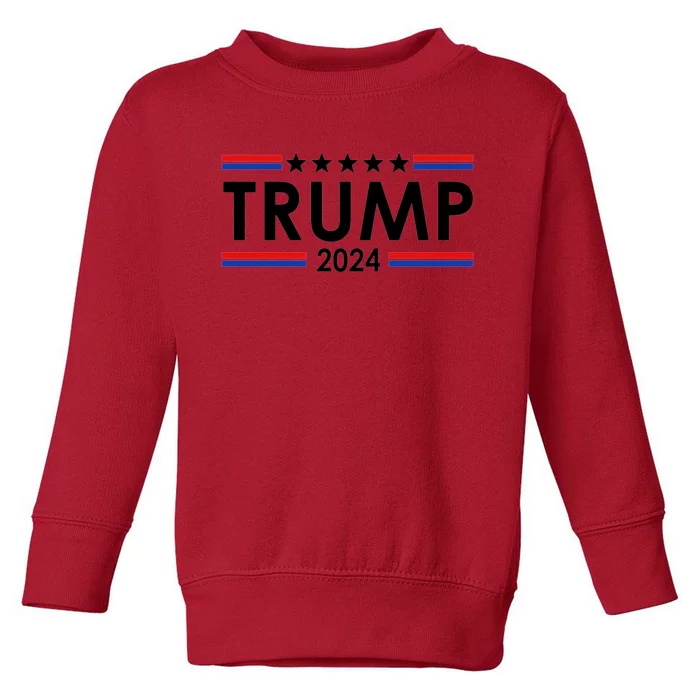 Trump 2024 Toddler Sweatshirt