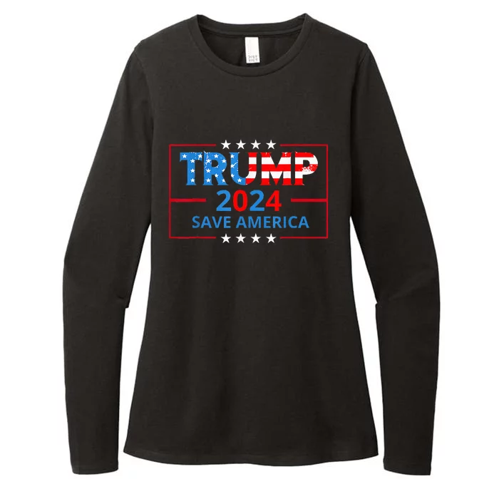 Trump 2024 Take America Back Election The Return Womens CVC Long Sleeve Shirt