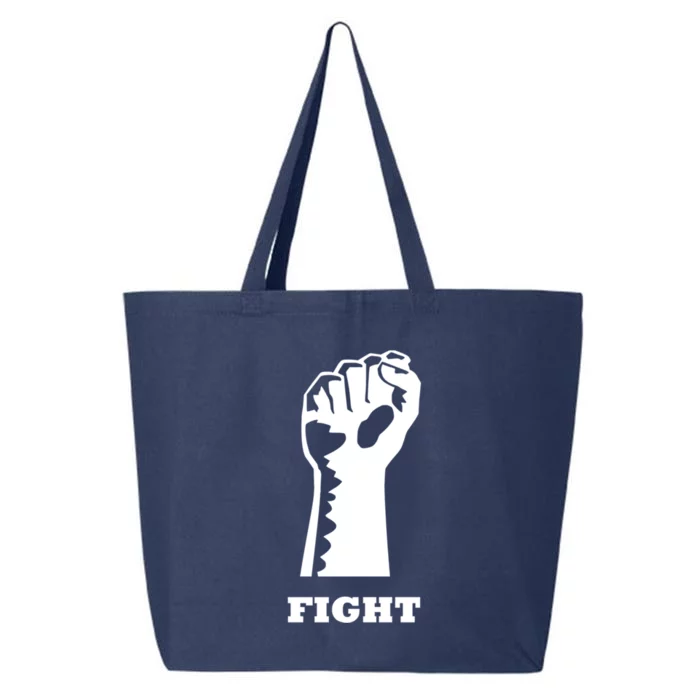 Trump 2024 Take America Back Election Design Fight Fist Gift 25L Jumbo Tote