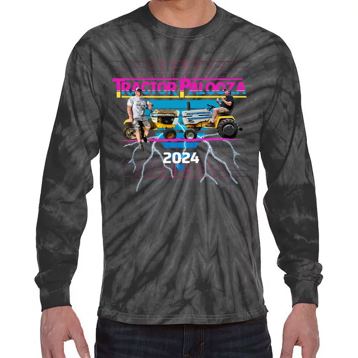 Tractorpalooza 2024 Tie-Dye Long Sleeve Shirt