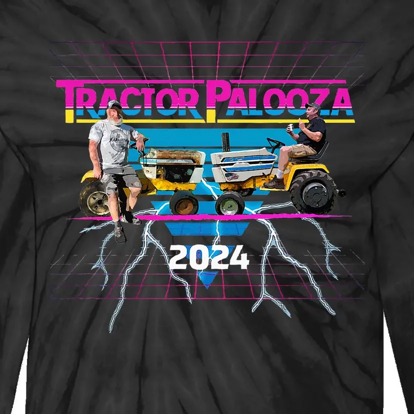 Tractorpalooza 2024 Tie-Dye Long Sleeve Shirt